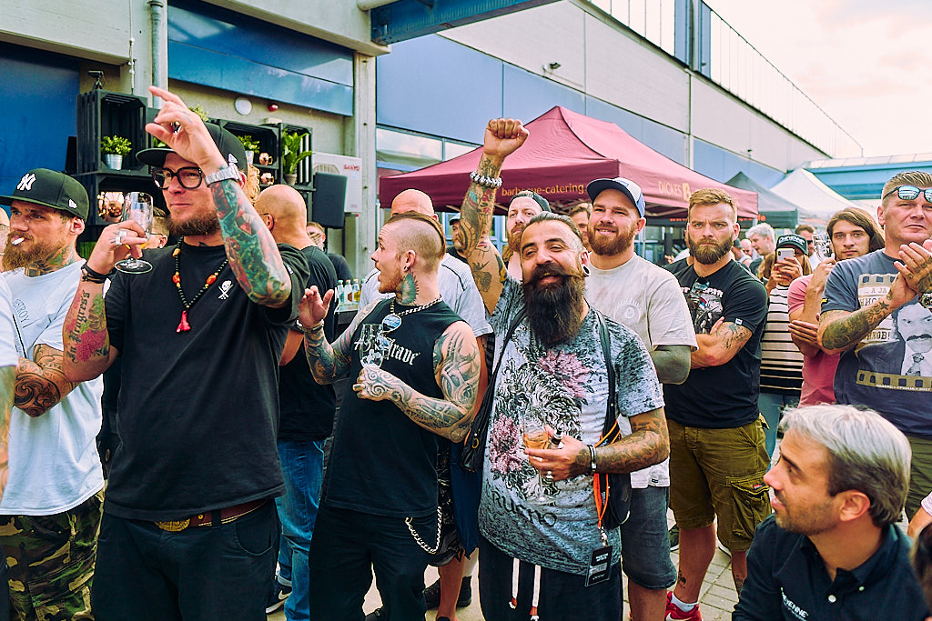Internationale Gäste beim Cheyenne Tattoo Factory Day in Berlin