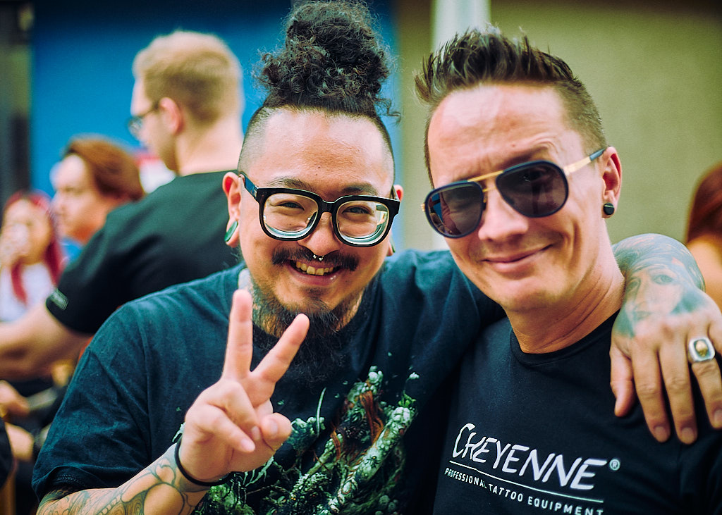 Tattoo-Artists aus dem Ausland zu Gast bei Cheyenne Tattoo in Berlin